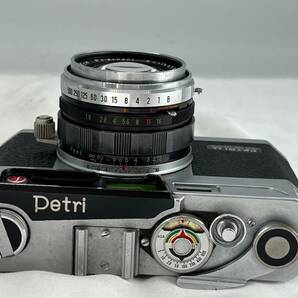 wk8839060/動品 PETRI ペトリ 2.8 COLER CORRECTED SUPER フィルムカメラ f=4.5cm 1:1:9 中古の画像6