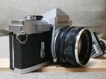 minolta SR-1 AUTO ROKKOR-PF 1:1.8 f=55mm レンズ付き　外付け露出計付き　動作確認済み_画像3