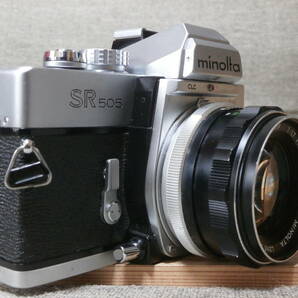 minolta SR 505 MC ROKKOR-PF 1:1.7 f=55mm レンズ付き 動作確認済みの画像3