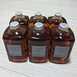 NIKKA ニッカ ウイスキー フロムザバレル 6本