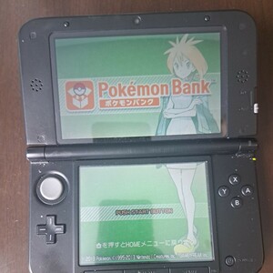 ニンテンドー3ds本体のみ　ポケモンバンク有　ポケムーバー無