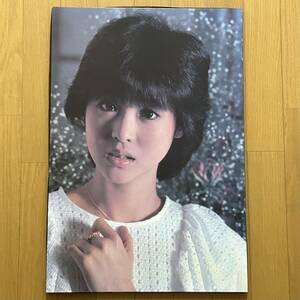 松田聖子　木製パネルポスター　2　当時物　昭和　80年代　アイドル