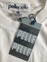 新品 ビッグサイズ pelle pelle ペレペレ 刺繍ビッグロゴ Tシャツ 3XL ホワイト ★y2kストリートHIPHOP古着_画像6