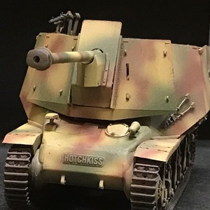 ※レア【完成品】1/35　ドイツ7.5ｃｍPak-40 対戦車自走砲H39（H）