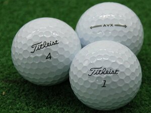 ABランク タイトリスト Titleist AVX ホワイト 2022年モデル 30個 球手箱 ロストボール