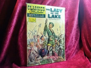 LADY OF THE LAKE AMERICA COMIC VINTAGE ART 50s アメコミ マガジン アメリカ ヴィンテージ 絵 表紙 洋書 漫画 コミック レア