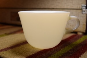 オールドパイレックス プレーン 60s 70s ヴィンテージ ミルク グラス マグカップ カフェ コーヒー 耐熱 アンティーク レトロ
