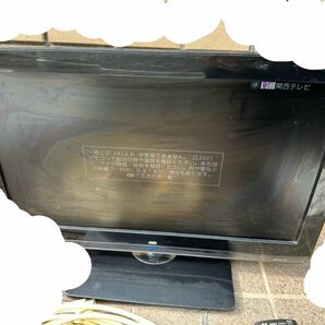 激安 中古保管品液晶2台セット TOSHIBA SHARP 液晶カラーテレビ lc-19k3 19B3 リモコンありの画像5