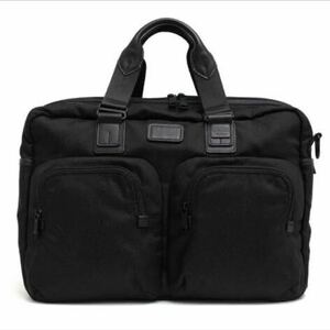 激安美品中古保管品トゥミTUMIブリーフケースナイロン×レザーEverett ESSENTIAL TOTE エバレットエッセンシャルトートユニセックス