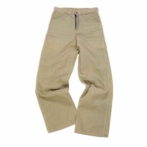 DALEE'S&CO ダリーズ 通年 コットン ピケ★ ルーズ ストレート ワーク パンツ Sz.29　メンズ 日本製　I4B00626_3#R