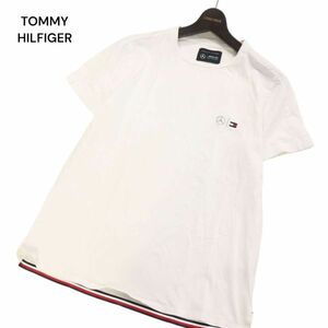 20SS★TOMMY HILFIGER × AMG PETRONAS トミーヒルフィガー × メルセデス ベンツ ペトロナス F1 半袖 Tシャツ Sz.S　メンズ　I4T01143_4#A