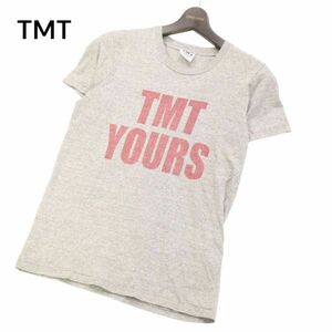 TMT ティーエムティー ビッグホリデー 【TMT YOURS BIG3】春夏 半袖 Tシャツ カットソー Sz.S　メンズ グレー　I4T01392_4#D