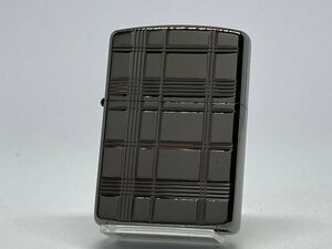 送料無料 ZIPPO[ジッポー]100個限定 アーマー 両面加工 162ラインカット クロス LTD BK 1201S871