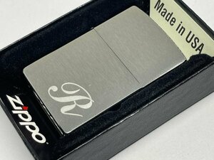 送料無料 ZIPPO[ジッポー]US加工 Initial イニシャルR