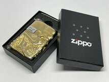 送料無料 ZIPPO[ジッポー]スペシャルスカル NGB ニッケルゴールドバレル_画像6