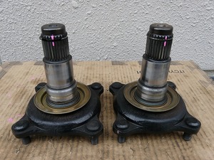 7.5Inch サイドフランジ マークⅡ Crown Altezza 流用 傷錆多し 対角117mm