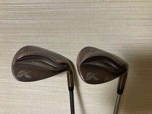 キャスコ ドルフィンウェッジ Kasco Dolpin Wedge DW-123 52° 58° coppr2本セット　フジクラMCI Wedge