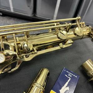 【中古品】SELMER SERIE III セルマー シリーズ3 テナーサックス ゴールド 管楽器 ハードケース付きの画像5