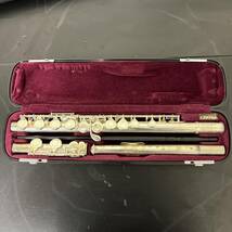 【中古】YAMAHA ヤマハ フルート 楽器 211 ESTABLISHED IN 1887 ゴールド_画像3