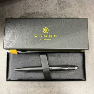 1000円スタート【中古】CROSS クロス ボールペン 筆記用具 ブラック インクあり