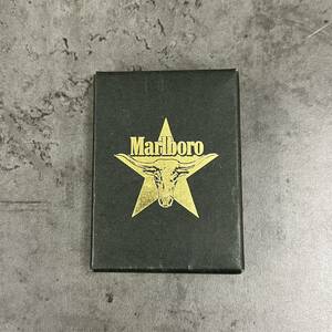 【火花OK】Zippo ジッポー Marlboro マルボロ ガスライター ライター 小物 喫煙具 ロングホーン 1993年製 中古