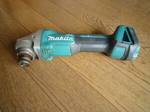  junk Makita 18v rechargeable disk grinder GA404DN* used immovable goods 