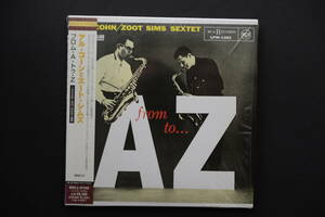 紙ジャケ アル・コーン=ズート・シムズ フロム・Ａ・トゥ・Ｚ AL COHN / ZOOT SIMS SEXTET FROM A TO Z