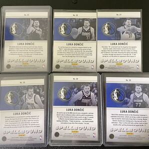 1円スタート！2023-24 Panini Donruss Elite Basketball spellbound Luka Doncic 6枚セット NBAカード ルカ ドンチッチ プレーオフ！の画像3