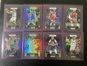 99枚限定　2023-24 Panini Prizm Basketball Paul pierce bones hyland purple Prizm hobby限定パラレル8枚セット　NBAカード