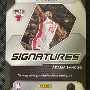 2023-24 Panini prizm rookie signatures adama sanogo RC 直筆 サインカード NBAカード 大活躍！ ブルーズの画像2