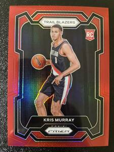 299枚限定　2023-24 Panini Prizm Basketball kris murray red RC Prizm hobby限定パラレル　NBAカード