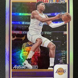 ラストナンバー 25/25 25枚限定 八村塁 2023-24 Panini Nba Hoops Basketball Rui Hachimura Artist Proof レイカーズの画像1