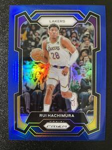 1円スタート！199枚限定　2023-24 Panini Prizm Basketball rui hachimura blue Prizm 限定パラレル　NBAカード　八村塁　レイカーズ