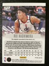 1円スタート！八村塁 Rui Hachimura Prizm Flashback Auto Silver #FS-RHM サイン NBA シルバー Autograph レイカーズ_画像2