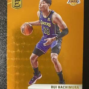 1円スタート！2023-24 Panini elite rui hachimura orange パラレル NBAカード レイカーズユニフォーム elite初 八村塁の画像1