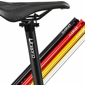 Litepro 軽量シートポスト ブラック 33.9mm×60cm DAHON、ternのカスタムに