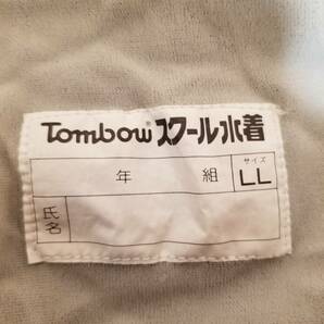 TOMBOW ビッグサイズの紺系スイミングワンピース水着 中古の画像3