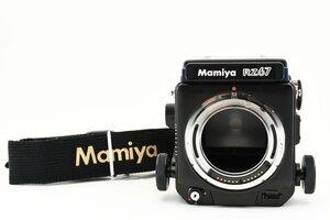 【美品】マミヤ Mamiya RZ67 中判カメラボディー 120フィルムバック付き！ 動作確認済み！2105952