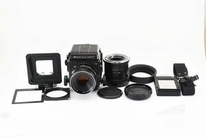 【A良品】マミヤ Mamiya RB67 Pro S 中判カメラ Sekor C 127mm f/3.8 レンズセット！付属品多数！動作確認済み！2109496