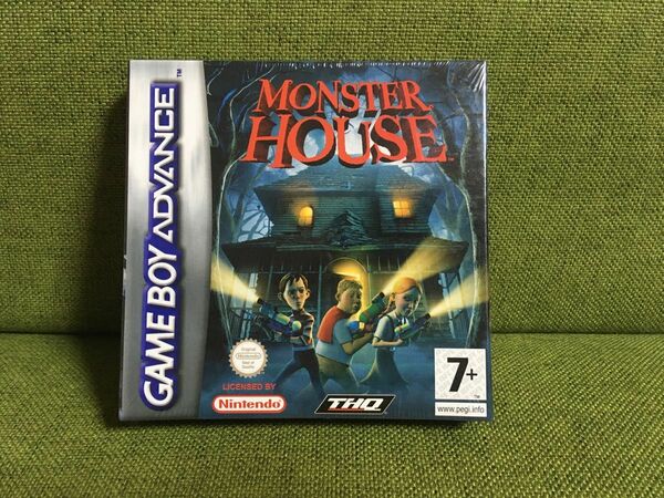 新品未開封　モンスターハウス　GBA　Monster house