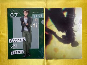 【ACF3809 】進撃の巨人 Attack on Titan LEVI 1160-65 December25 07【クリアファイル】