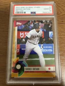 2023 TOPPS 大谷翔平 WBC GLOBAL STARS PSA10 6/25 25枚限定