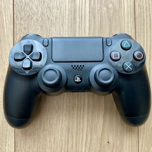 【ジャンク】Playstation4 ワイヤレスコントローラー DUALSHOCK4 ブラック SONY純正 CUH-ZCT1J PS4 プレイステーション デュアルショックの画像1