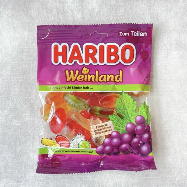 HARIBO【日本未販売】weinland 175g ワインカントリー　ドイツ