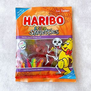 HARIBO【日本未販売】Crazy Skeletties 160g ガイコツ　ハリボー グミ