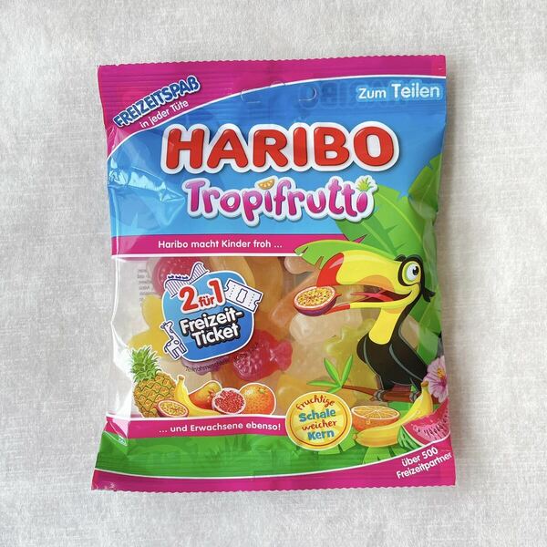 HARIBO【日本未販売】tropifrutti 175g トロピカルフルーツ