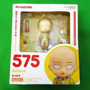 外R8258◆未使用品【ねんどろいど 575『ワンパンマン サイタマ』塗装済み可動 フィギュア/グッドスマイルカンパニー】※外箱破損有