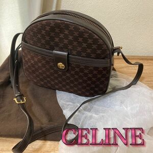 【美品】CELINE セリーヌトリンオフ ショルダーバッグ