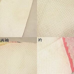 平和屋-こころ店■豪華振袖 総絞り 鬘帯花文 金彩 正絹 逸品 AAAD4274Ataの画像9