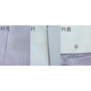 平和屋1■上質な長襦袢 千鳥 逸品 CAAC3469hyの画像9